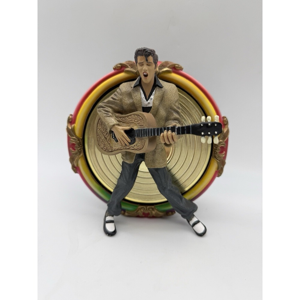 Vintage 1998 Elvis: The King of Rock & Roll 3-D Bradford Exchange Limited -Read